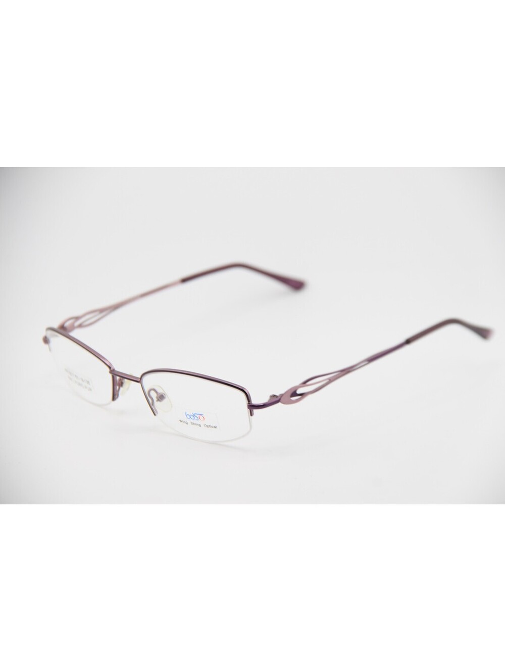 Wing Shing Hr-3011 Pur Purple Authentic Eyeglasses 51-18-135